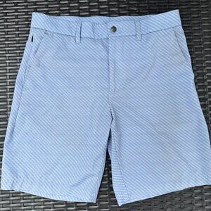 Men's Callaway Stretch Flat Front Golf Short Pale Blue - 30